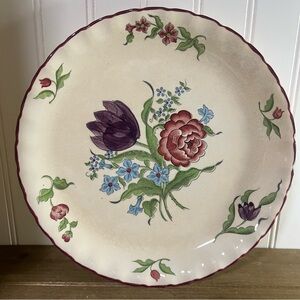 Vintage Seymour Mann Plates - French Bouquet Collection